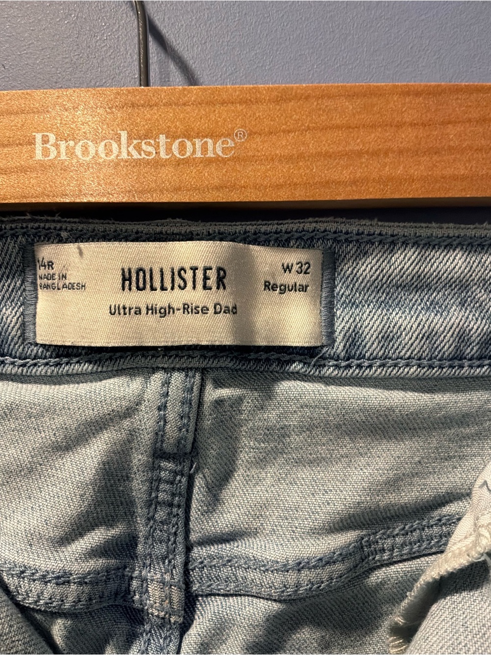 Hollister Light Wash Blue Flare Jeans